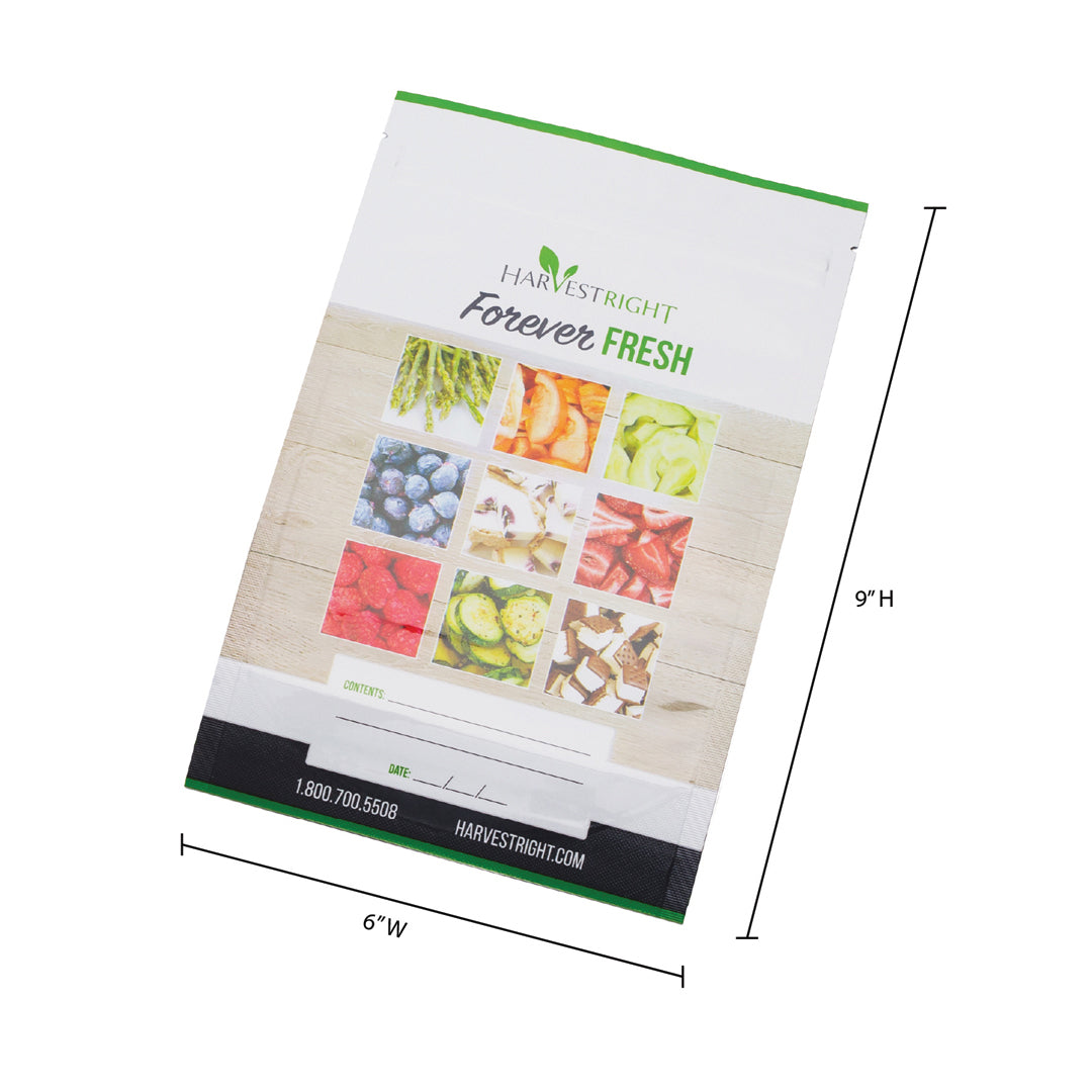 Harvest Right 6x9.75 Resealable Mylar Bags (50 Pack)