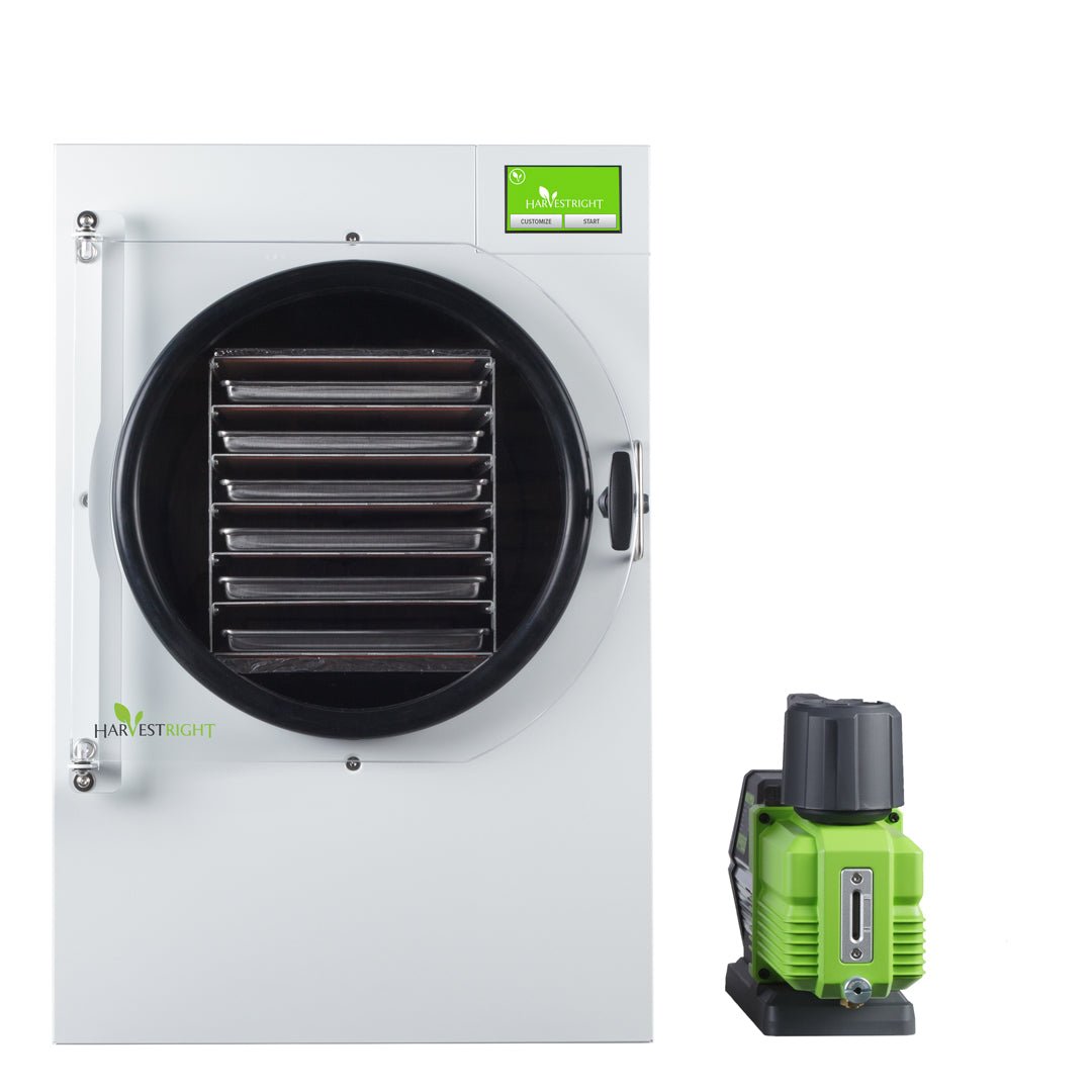 Harvest Right professional home freeze dryer machine large white premier pump