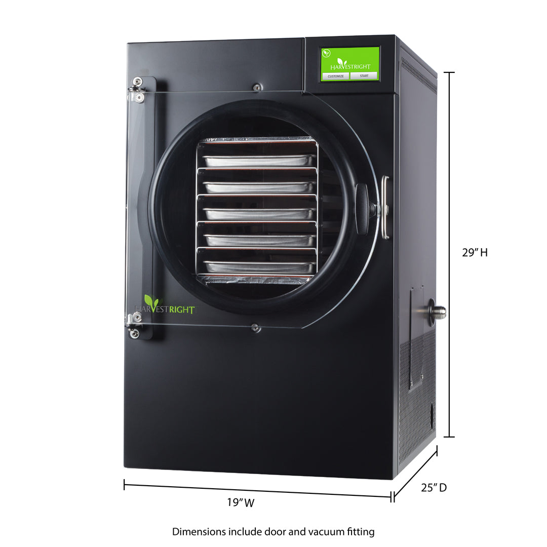 Harvest Right professional home freeze dryer machine medium black