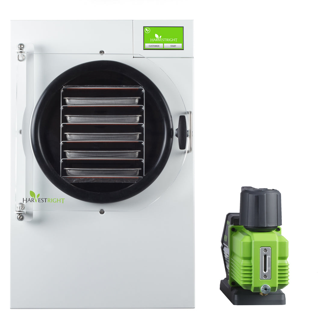 Harvest Right professional home freeze dryer machine medium white premier pump